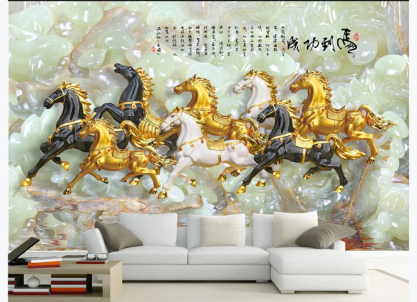 Tranh mã đáo thành công đẹp8