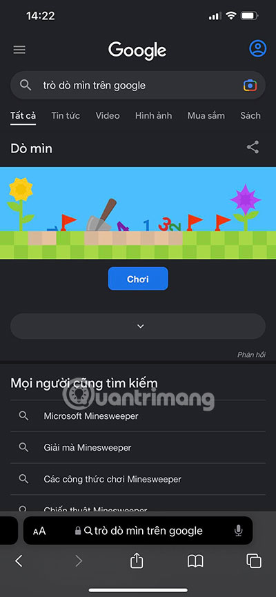 tro do min tren google