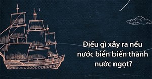 Điều gì xảy ra nếu nước biển trên Trái đất đều biến thành nước ngọt?