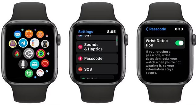 Cách bật tính năng Wrist Detection trên Apple Watch
