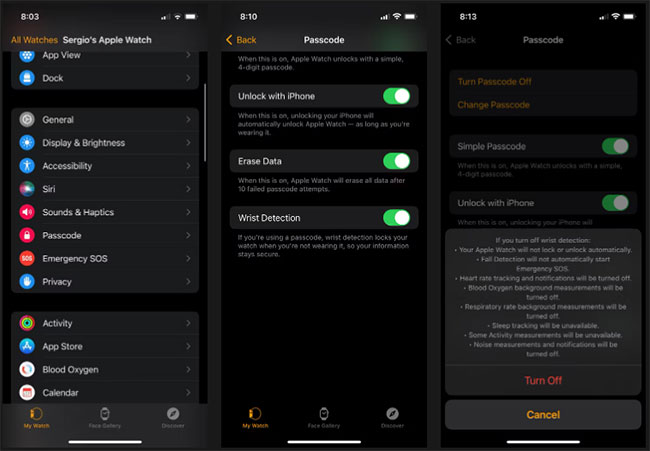 Cách bật tính năng Wrist Detection trên iPhone