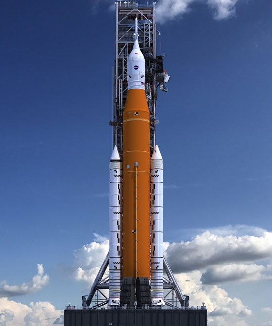 Space launch system SLS