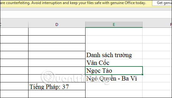 Cách xóa danh sách xổ xuống trong Excel - Ảnh minh hoạ 4