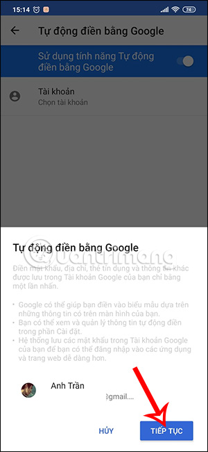 Tài khoản Google