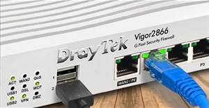 Loạt mẫu router DrayTek dính lỗ hổng bảo mật