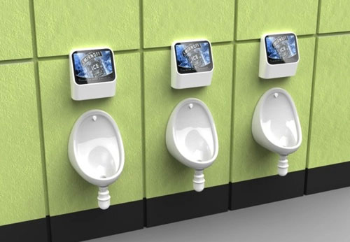 Thiết bị chơi game trong toilet