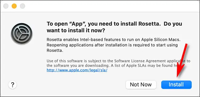 Nhấp vào “Install”