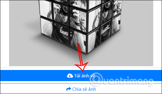 Tải ảnh ghép khối rubik