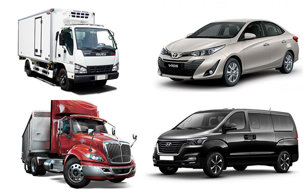 Các loại xe bằng B2