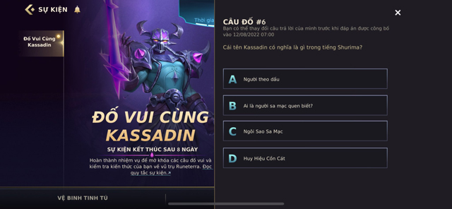 Câu chuyện của Kassadin