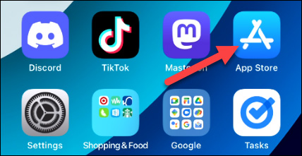 Mở App Store