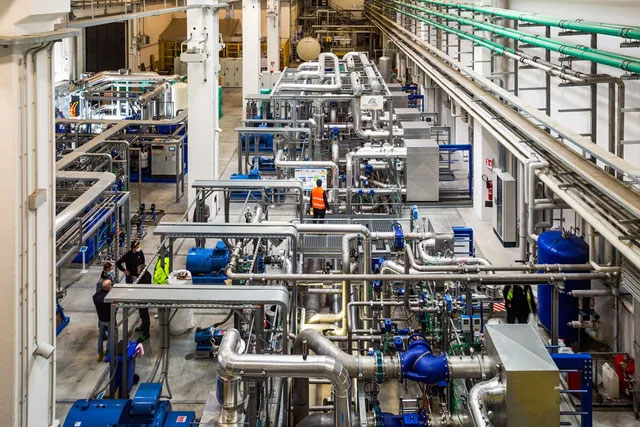 Các hệ thống làm mát có khả năng tản nhiệt đến 70MW.