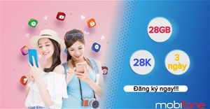 Cách đăng ký gói HEVUI MobiFone nhận 28GB