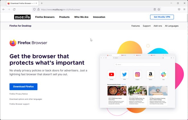 Mong chờ sự lột xác của Firefox trong tương lai