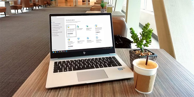 Ứng dụng bảo mật Windows trên laptop Windows 11