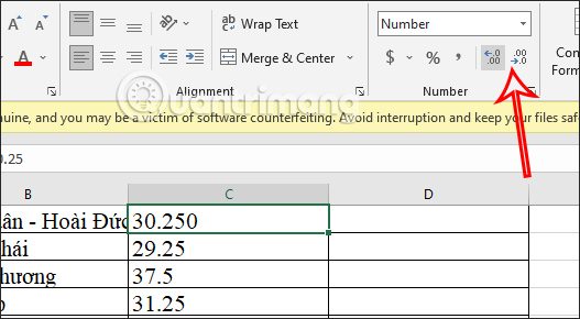 3 cách phân cách hàng nghìn bằng dấu phẩy trong Excel