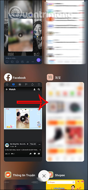 Mờ màn hình đa nhiệm trên Xiaomi