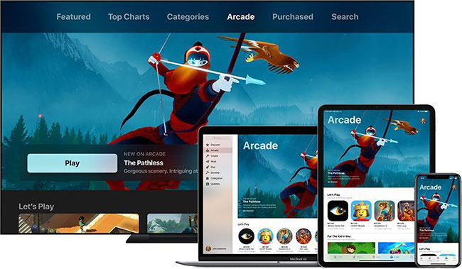 Có thể chơi game trên thiết bị này, sau đó tiếp tục trên thiết bị khác