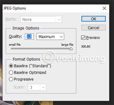 Lưu lại ảnh đã được resize