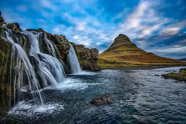 Núi Kirkjufell, Iceland