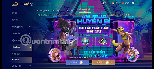 Thu thập giấy cuộn S miễn phí