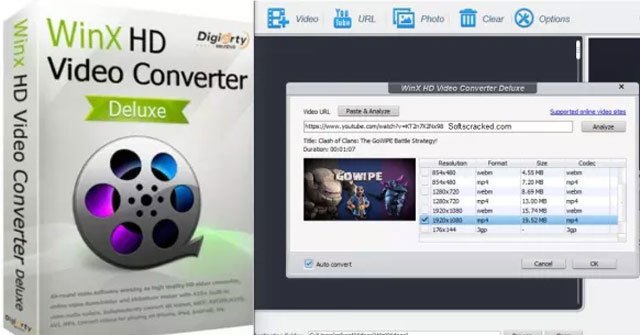 WinX HD Video Converter Deluxe