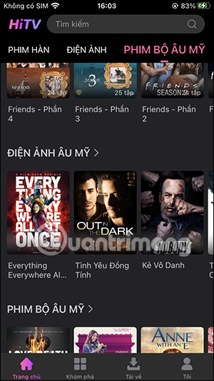 Xem phim trên HiTV