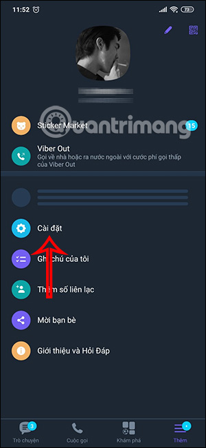 Cài đặt Viber