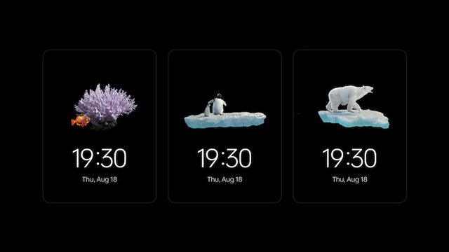 Tùy chỉnh chế độ Always-on display