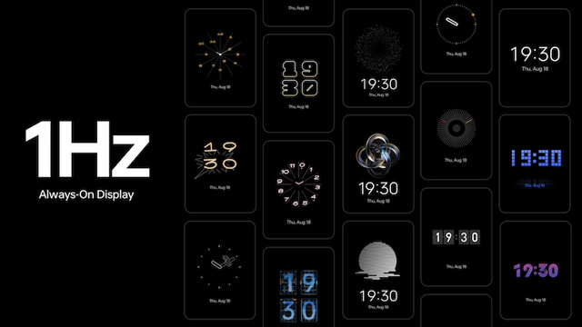 Màn hình AMOLED sẽ giảm xuống còn 1Hz khi chế độ Always-on display hoạt động.