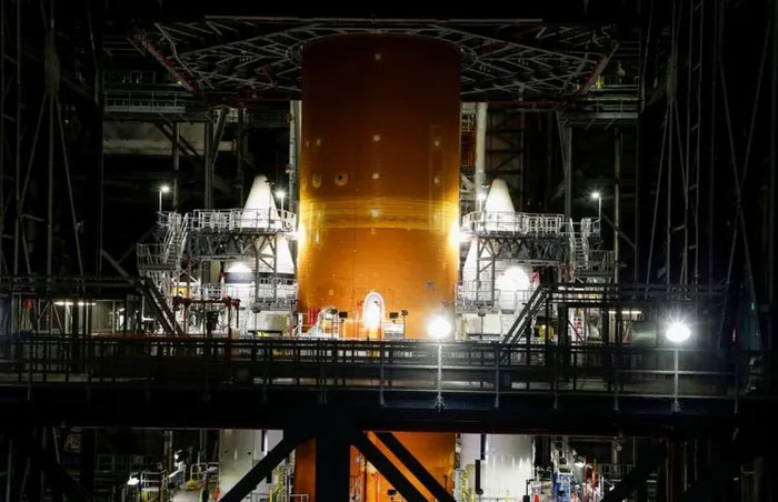 Cận cảnh phi thuyền đưa người trở lại Mặt Trăng của NASA 6