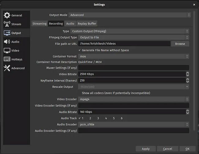 Thiết lập OBS Studio cho Davinci Resolve