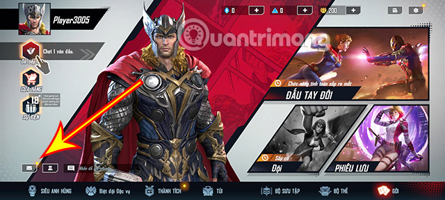 Thu thập vật phẩm từ code game