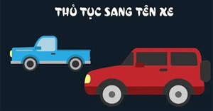 Hướng dẫn sang tên đổi chủ xe trực tuyến