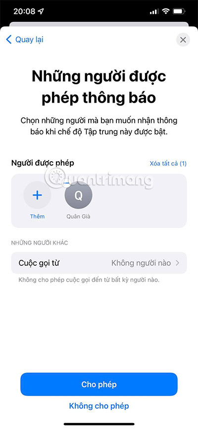 chế độ chơi game iPhone