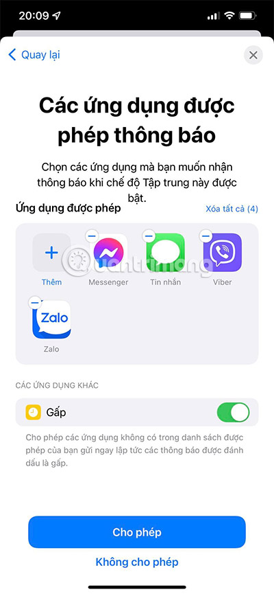 chế độ chơi game iPhone