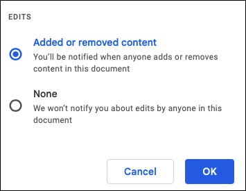 Cách bật thông báo về mọi nhận xét và chỉnh sửa trên một tài liệu Google Docs - Ảnh minh hoạ 3