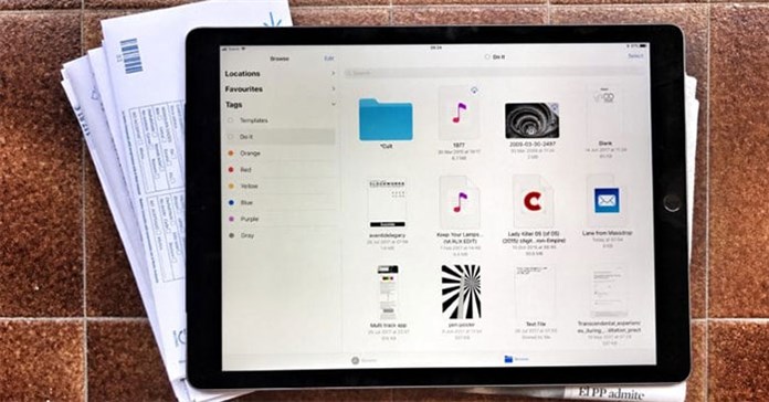 Lưu và chia sẻ tài liệu qua iCloud