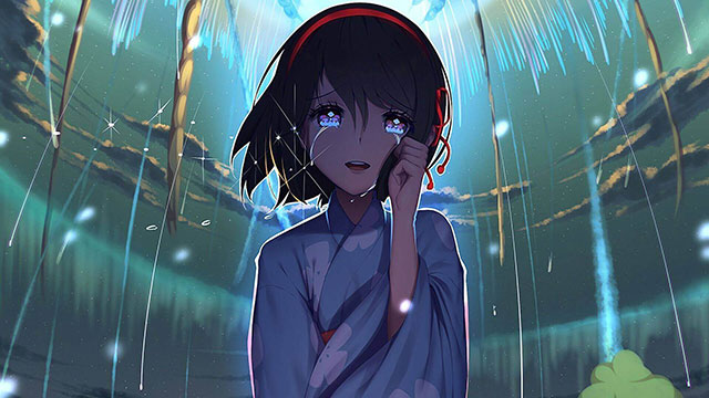 avatar phái nữ buồn anime