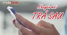 Cách thanh toán trả sau MobiFone chiết khấu cao