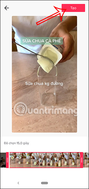 Chọn đoạn GIF 