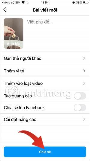 Đăng bài trên Instagram