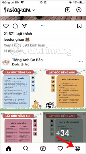 Hồ sơ Instagram