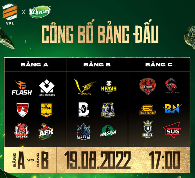 Lịch thi đấu VFL Summer 2022