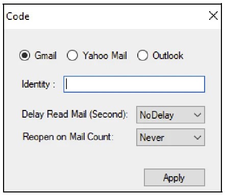 Tùy chỉnh thông số của Hyperscraper