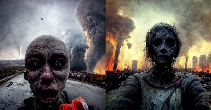 Bức ảnh "tự sướng" cuối cùng của loài người