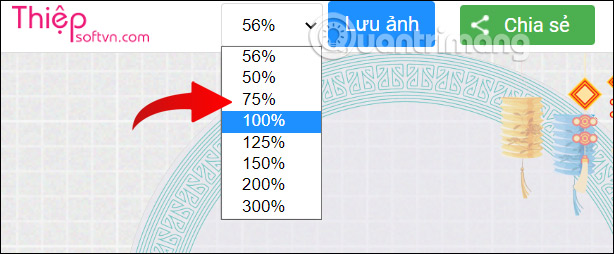 Điều chỉnh kích thước khung avatar 