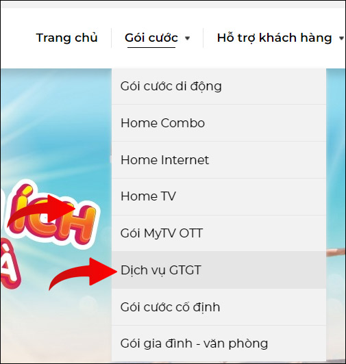 Kiểm tra gói cước Vinaphone
