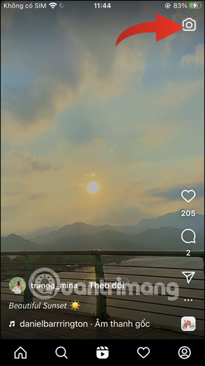 Quay video Reels Instagram