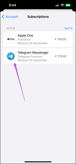 Chọn ứng dụng Telegram Messenger